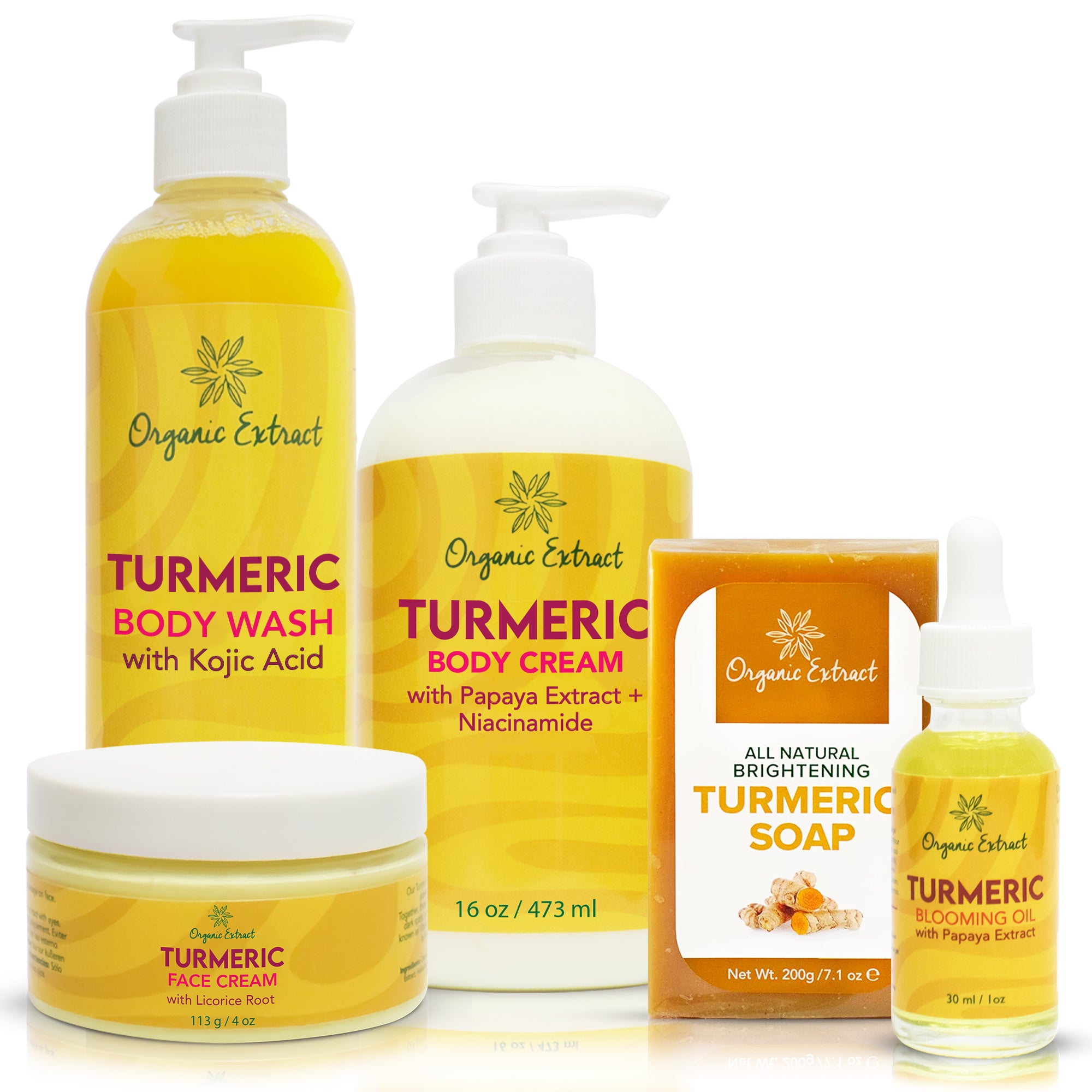 Turmeric Extract Brightening Bundle