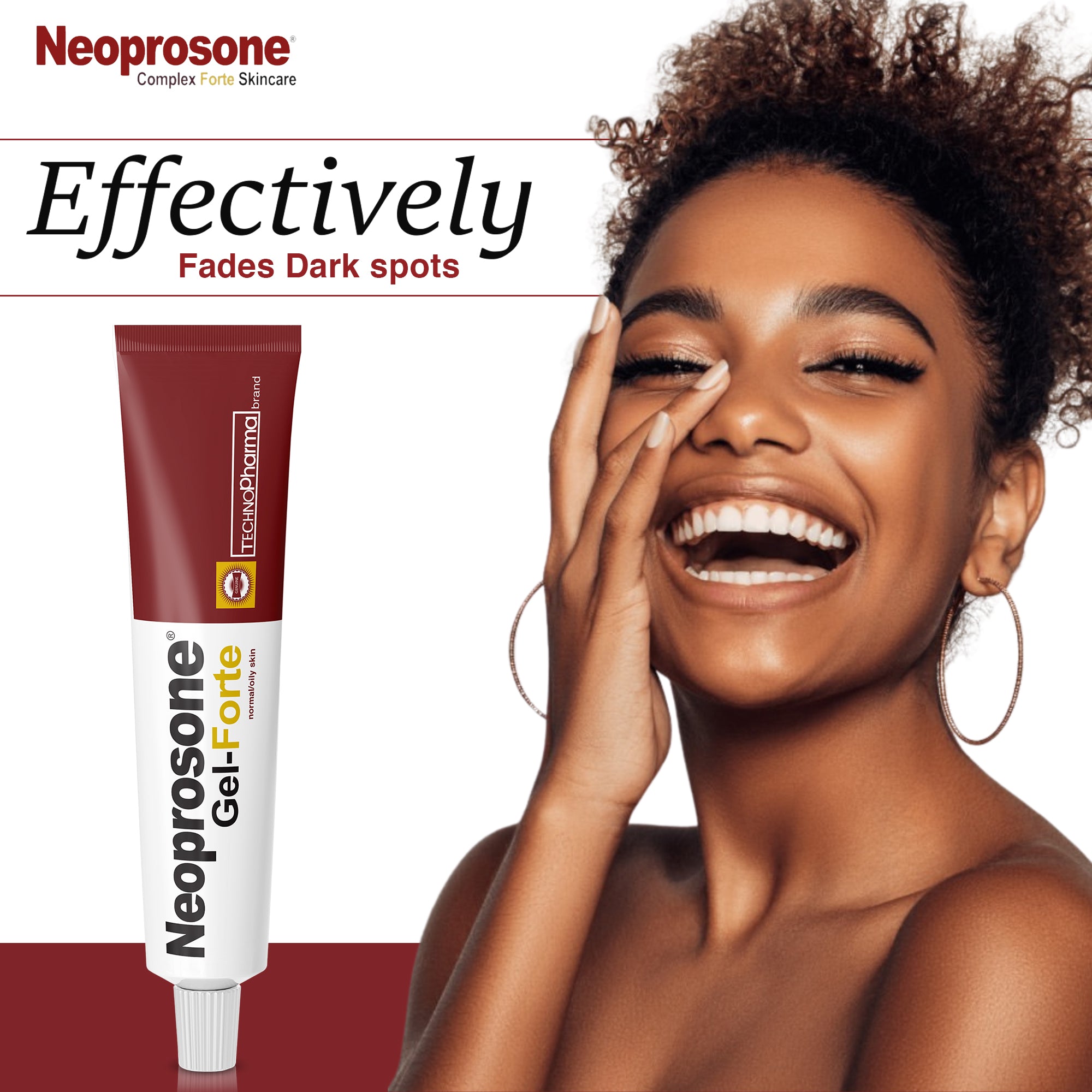 Neoprosone Brightening Gel - Moisturizer Cream Gel - 30g / 1 oz