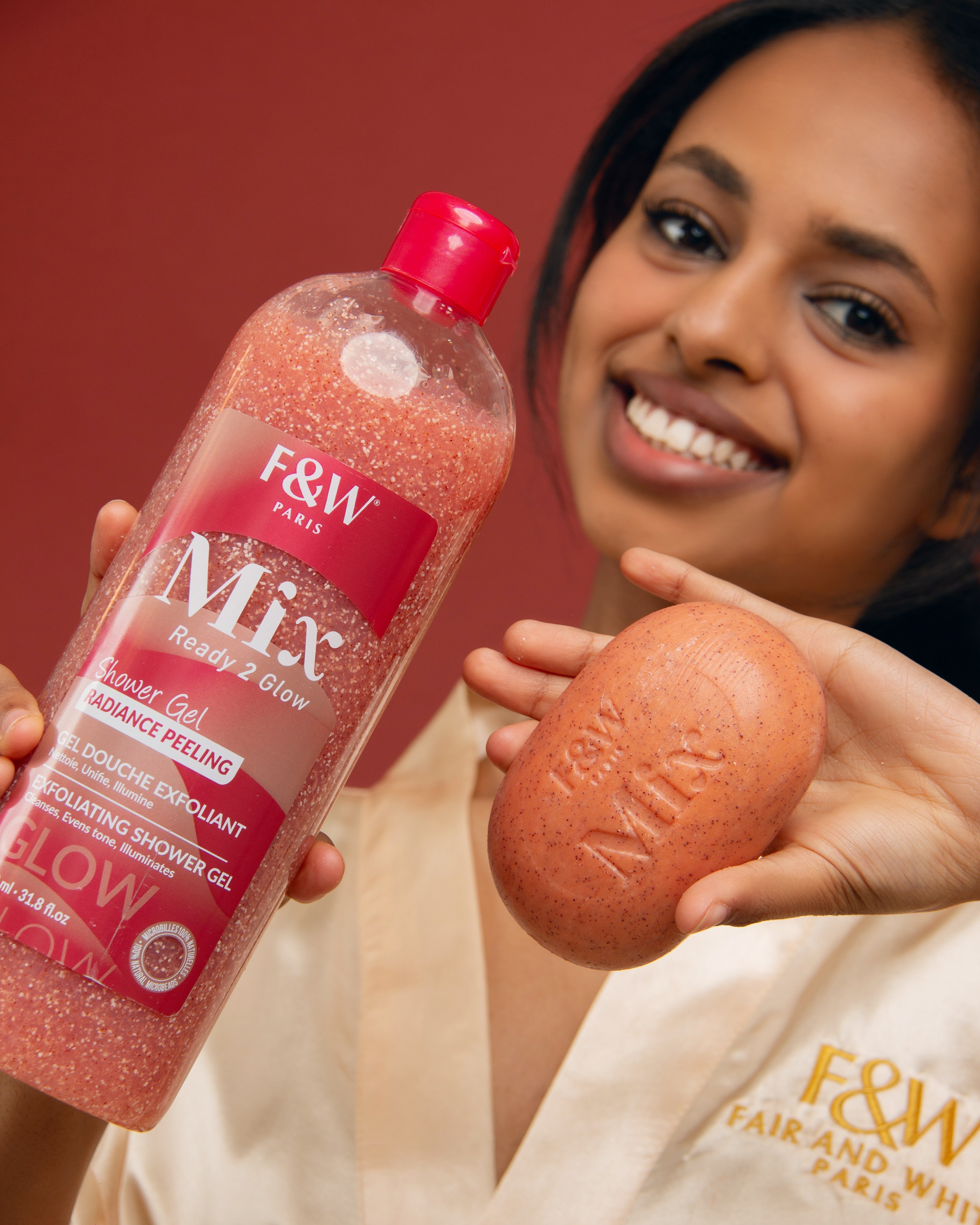 FW MIX Exfoliating Soap 200g - Fair & White