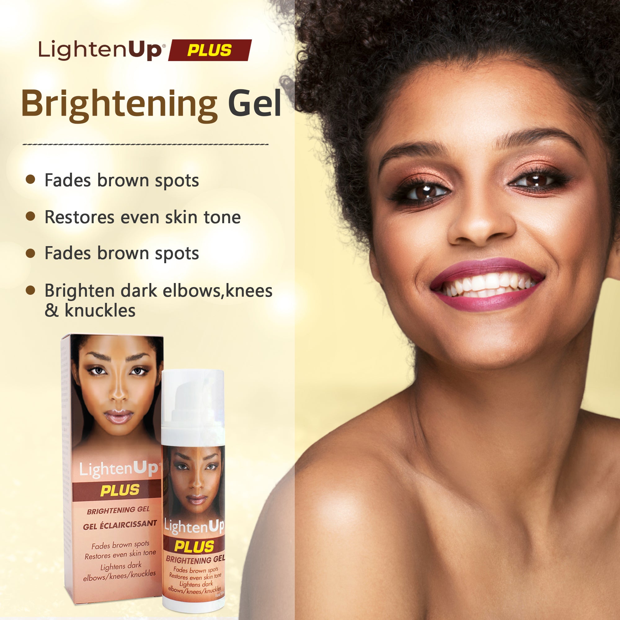 Omic LightenUp PLUS Gel éclaircissant - 30 ml