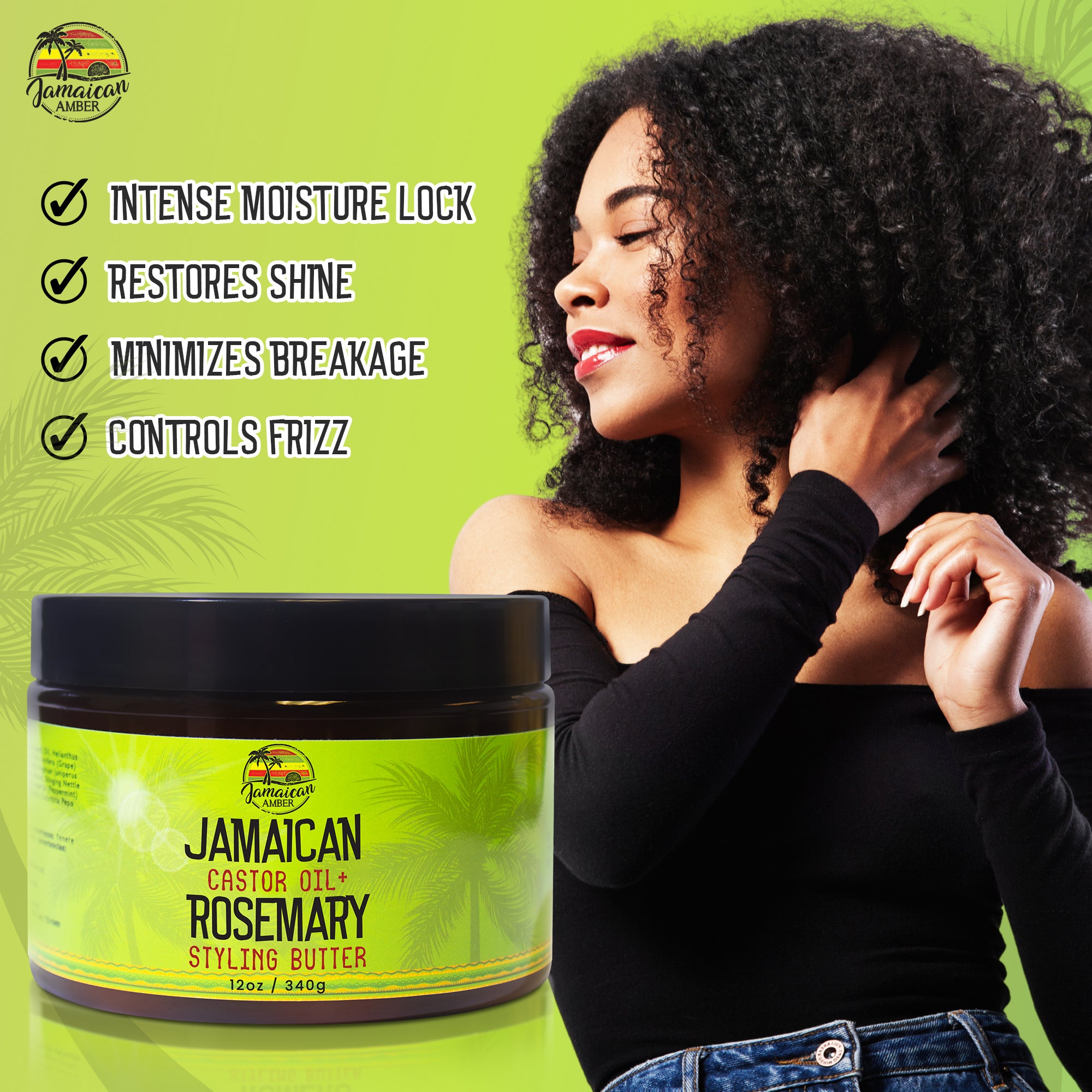 Jamaican Amber Hair Restoring Kit