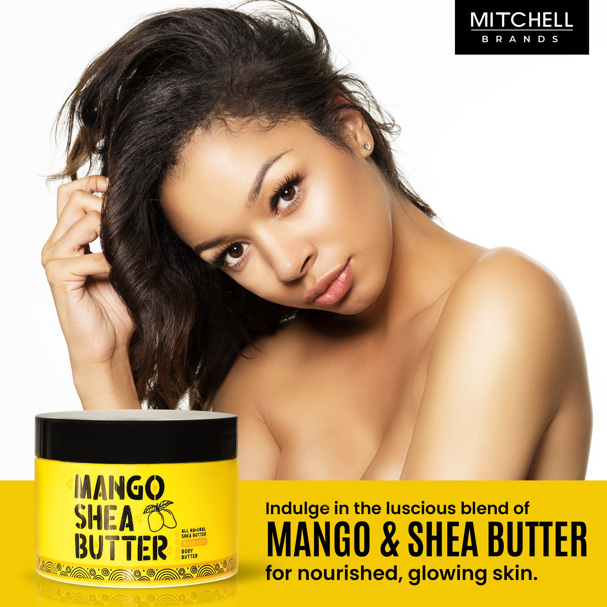 Mitchell Brands Mango Shea Butter Jar - 300 ml