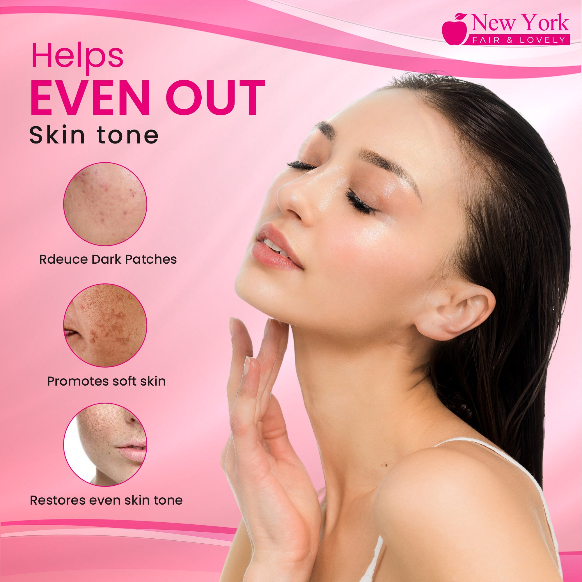 Tubo di crema schiarente New York Fair & Lovely - 50g / 1.7 Fl Oz