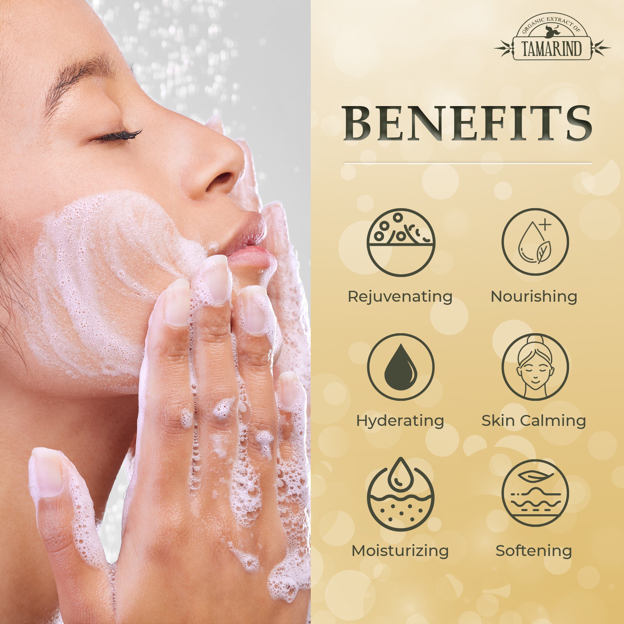 Organic Extract of Tamarind Soap - 80g