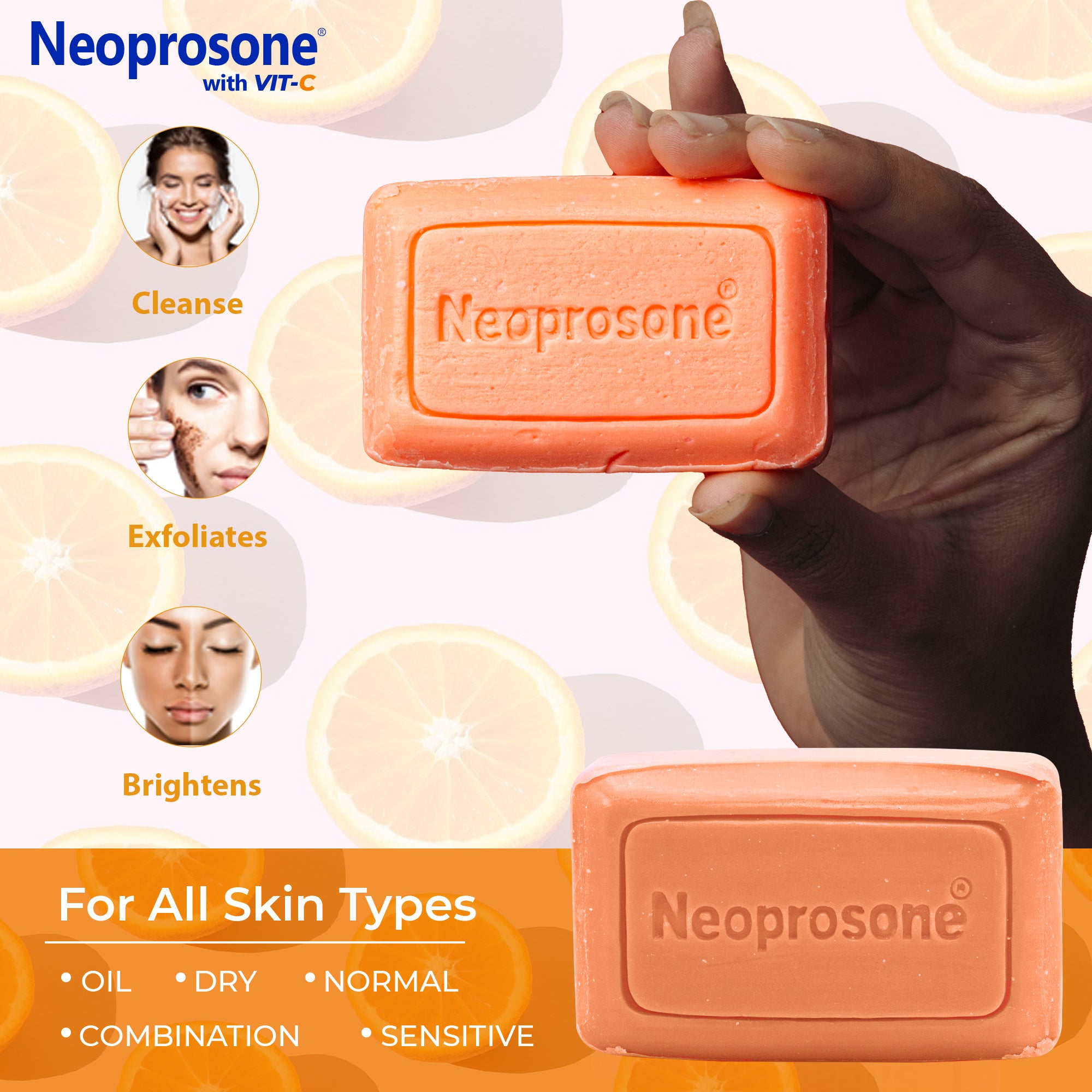 Neoprosone Vit C Cleansing Bar 80g