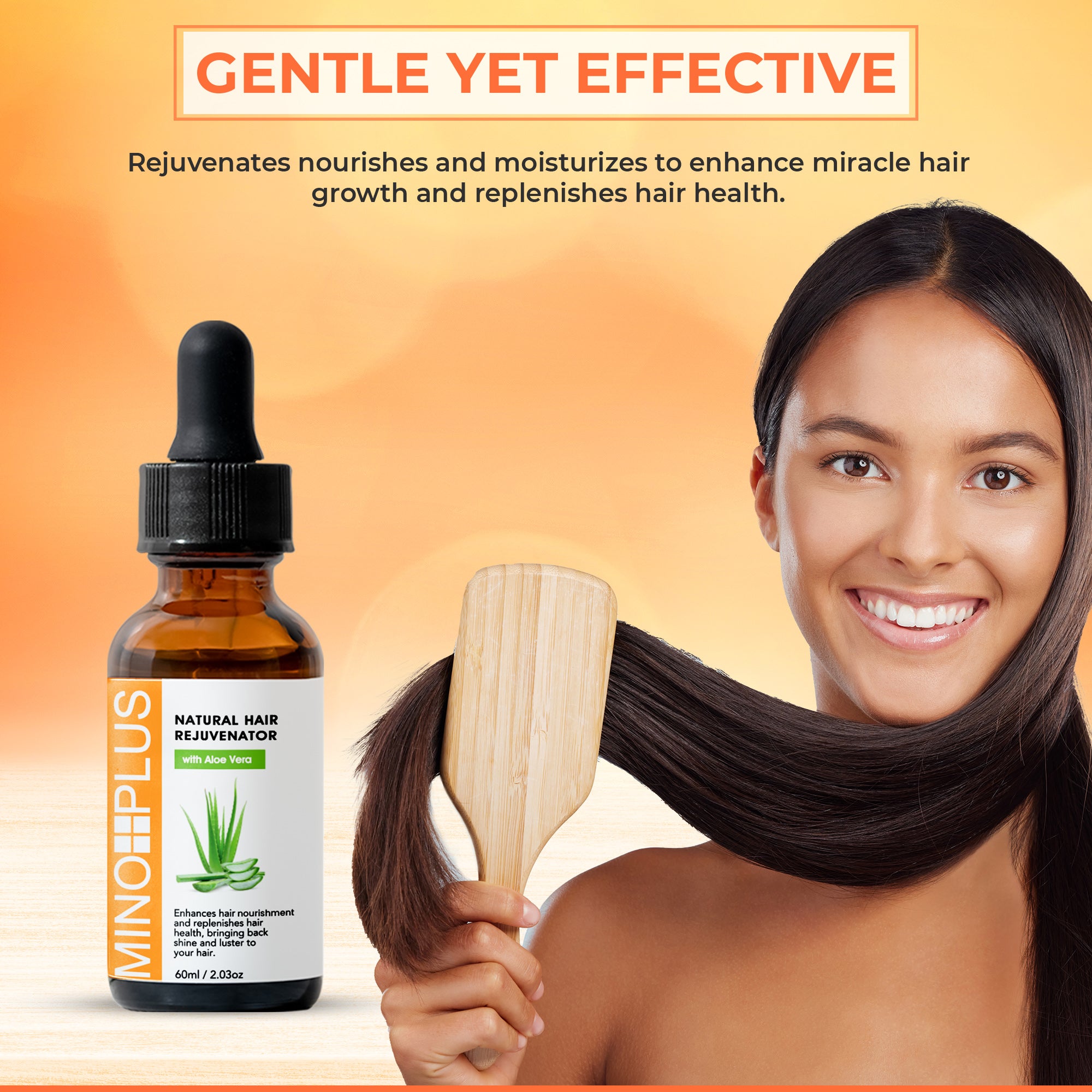Minoplus Haarwachstumsverjünger mit Aloe-Saft – 60 ml