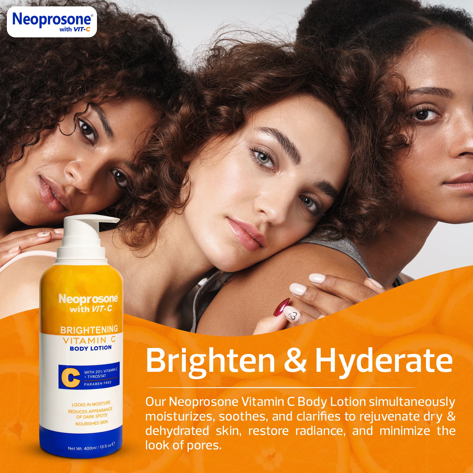 Neoprosone Brightening Vit C Lotion 400ml