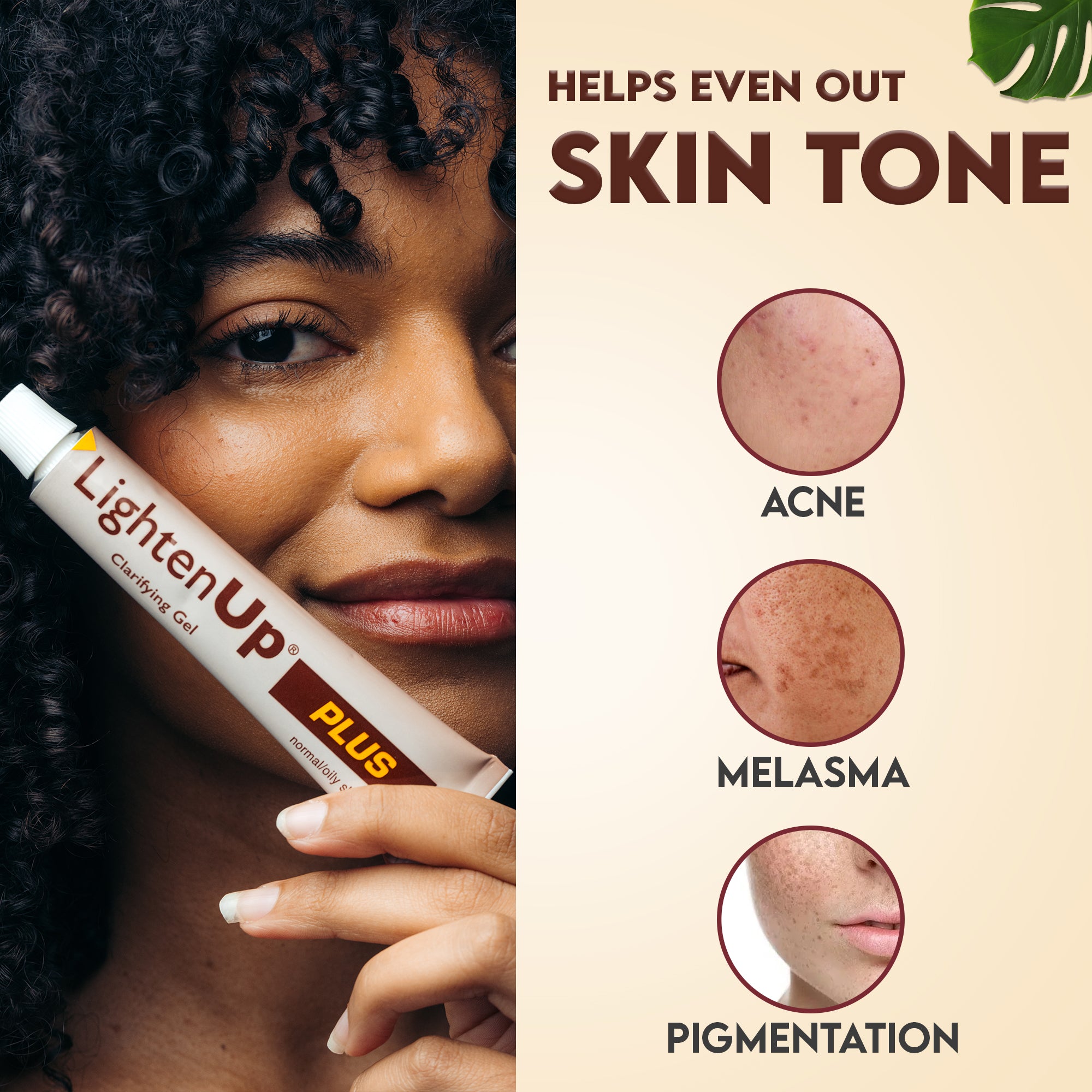 Omic LightenUp PLUS Tubo de Gel Aclarador - 30g / 1 Oz