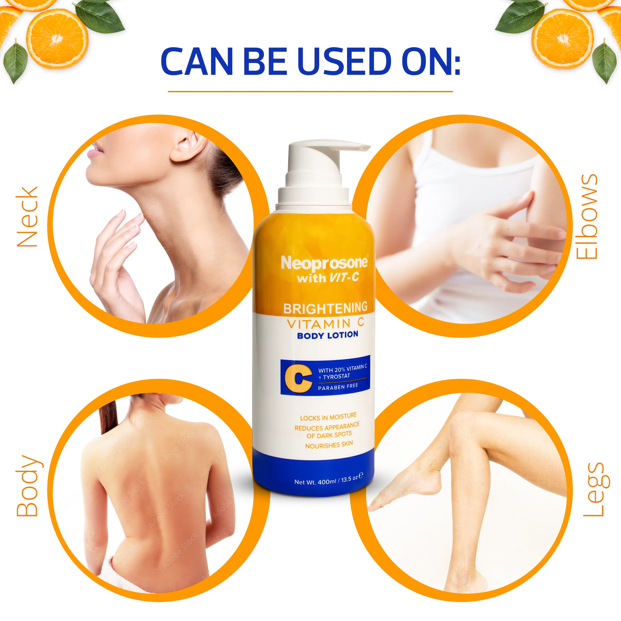 Neoprosone Brightening Vit C Lotion 400ml