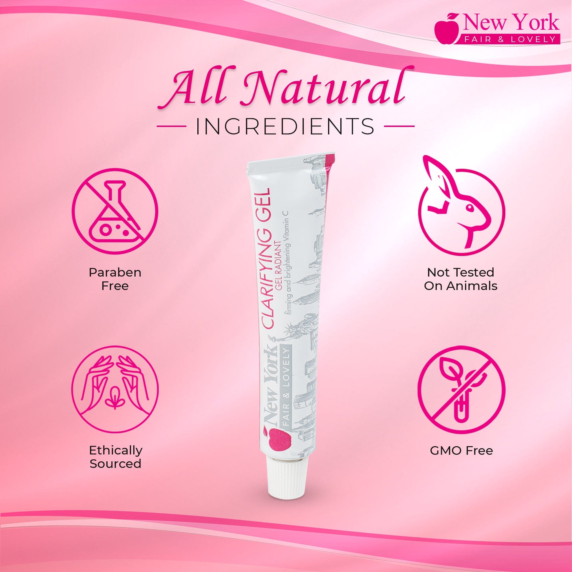 New York Fair & Lovely Clarifying Gel Tube – 30g/ 1 Fl Oz