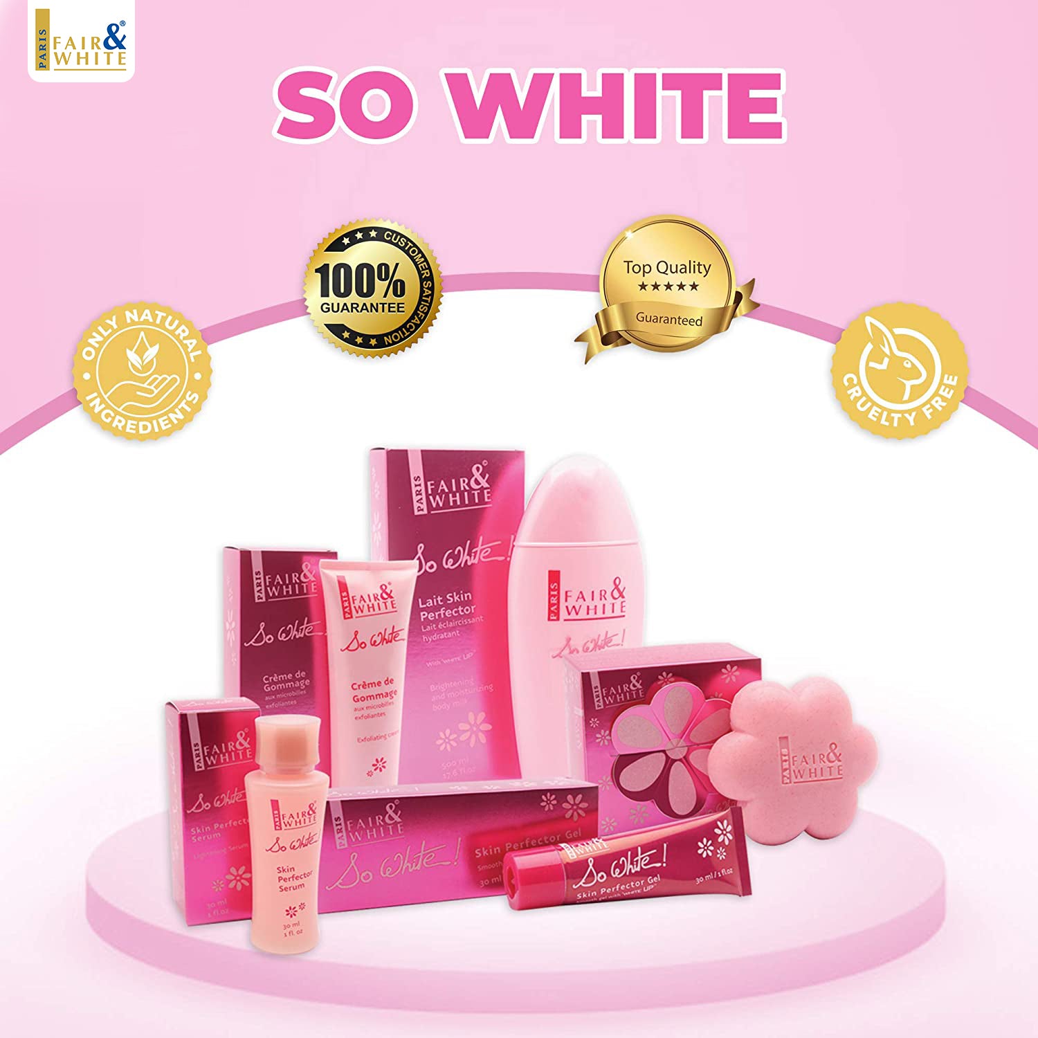 F&W così bianco! Siero perfezionatore della pelle 30ml NHQ