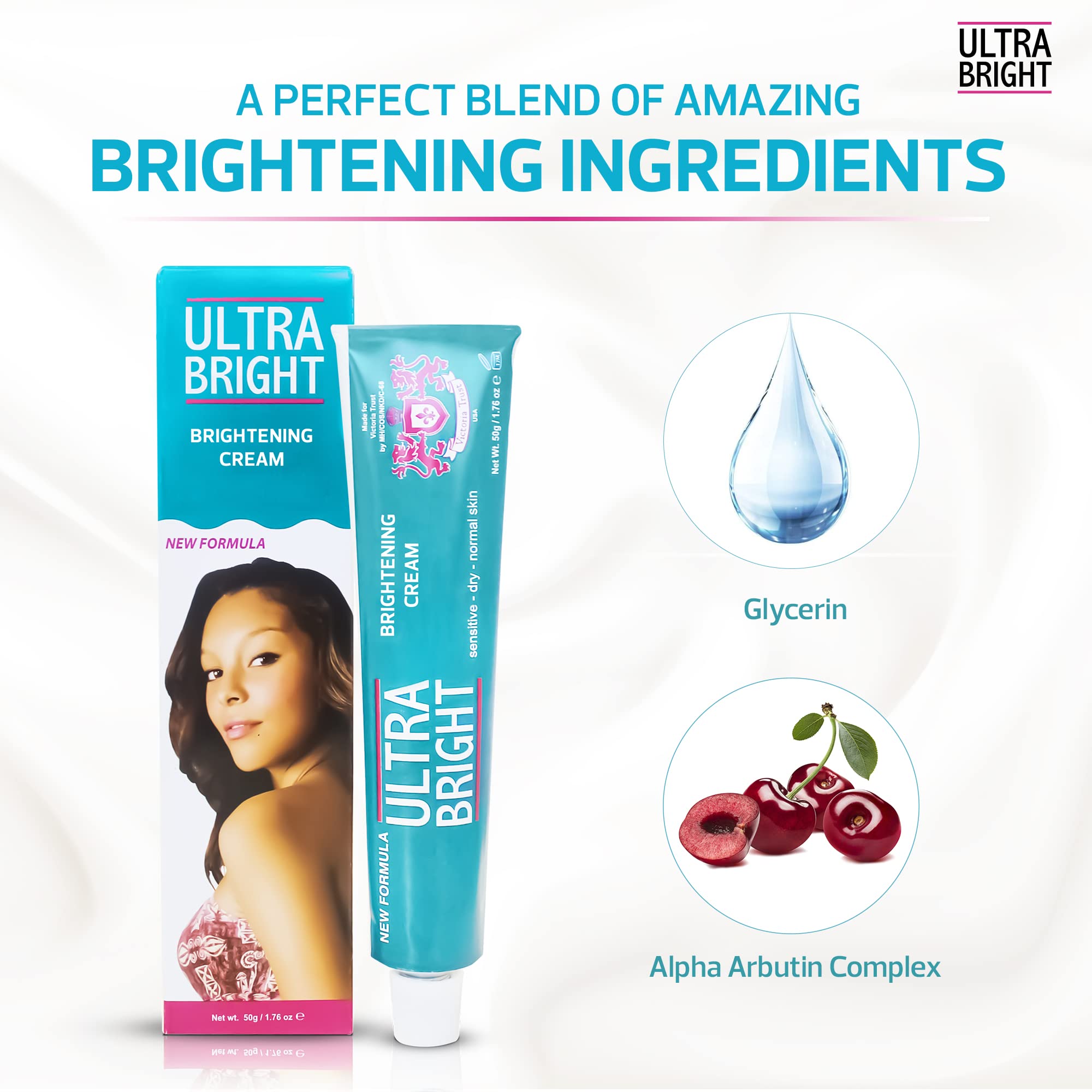 Ultra Bright Skin Brightening Cream - 1.7 fl oz / 50ml