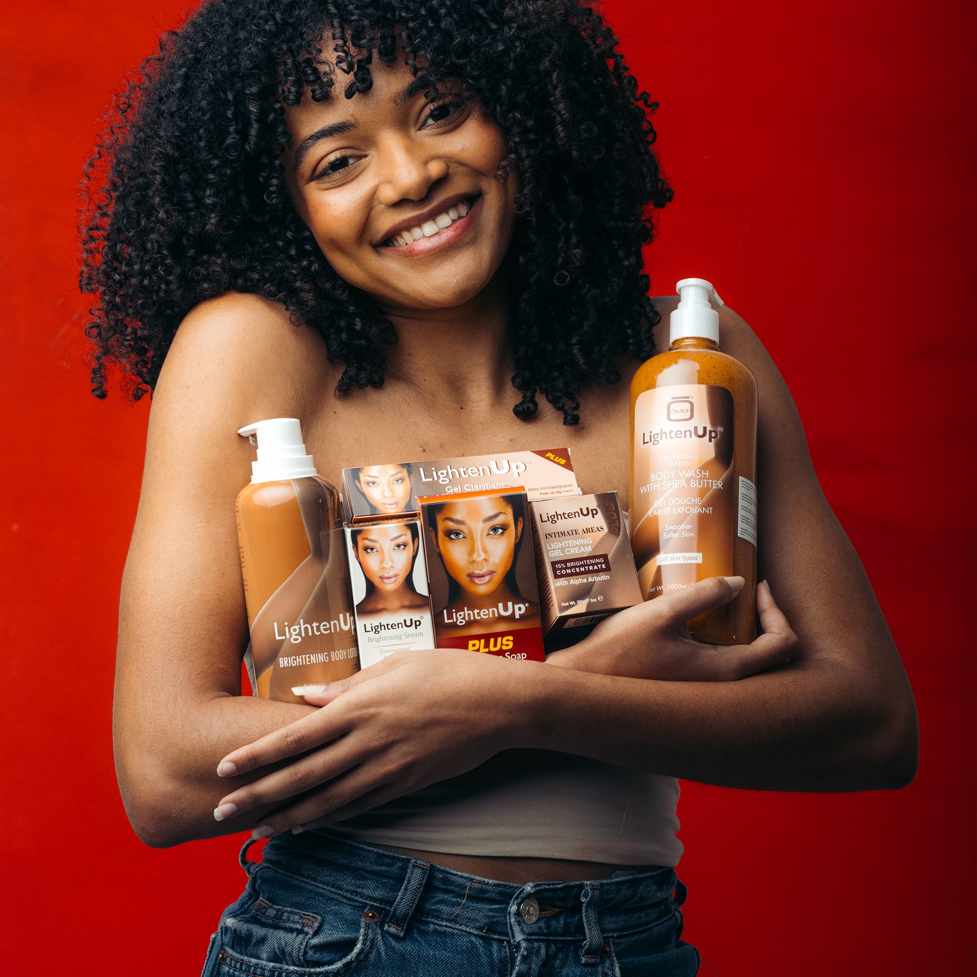 Tubo di gel chiarificante Omic LightenUp PLUS - 30 g / 1 oz