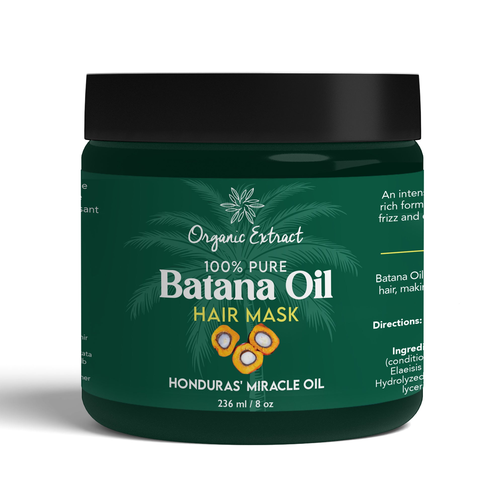 Organic Extract Batana Oil Hair Mask (Deep Conditioner) 8 oz/236ml