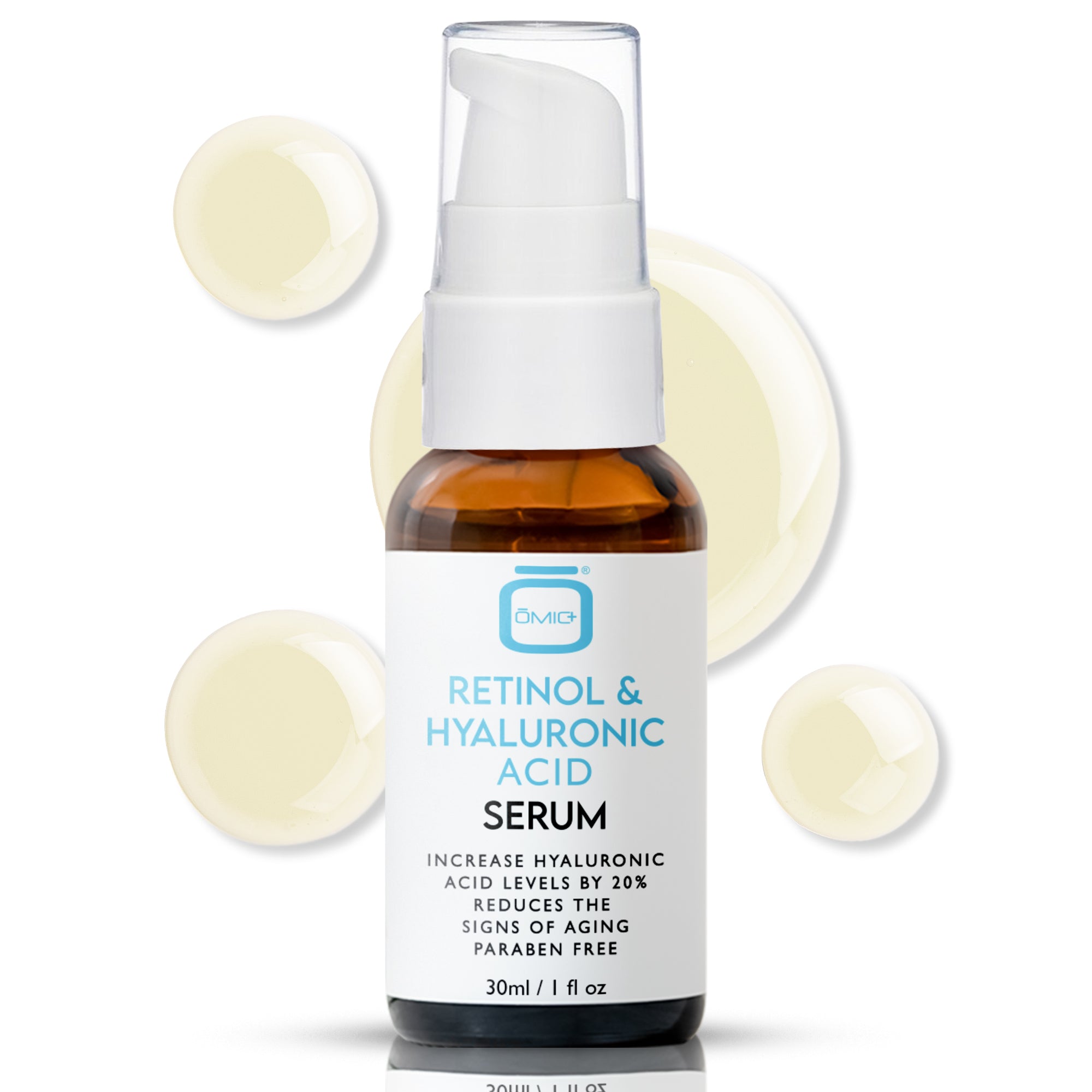 OMIC+ Retinol & Hyaluronic Serum - 30ml / 1 Fl Oz