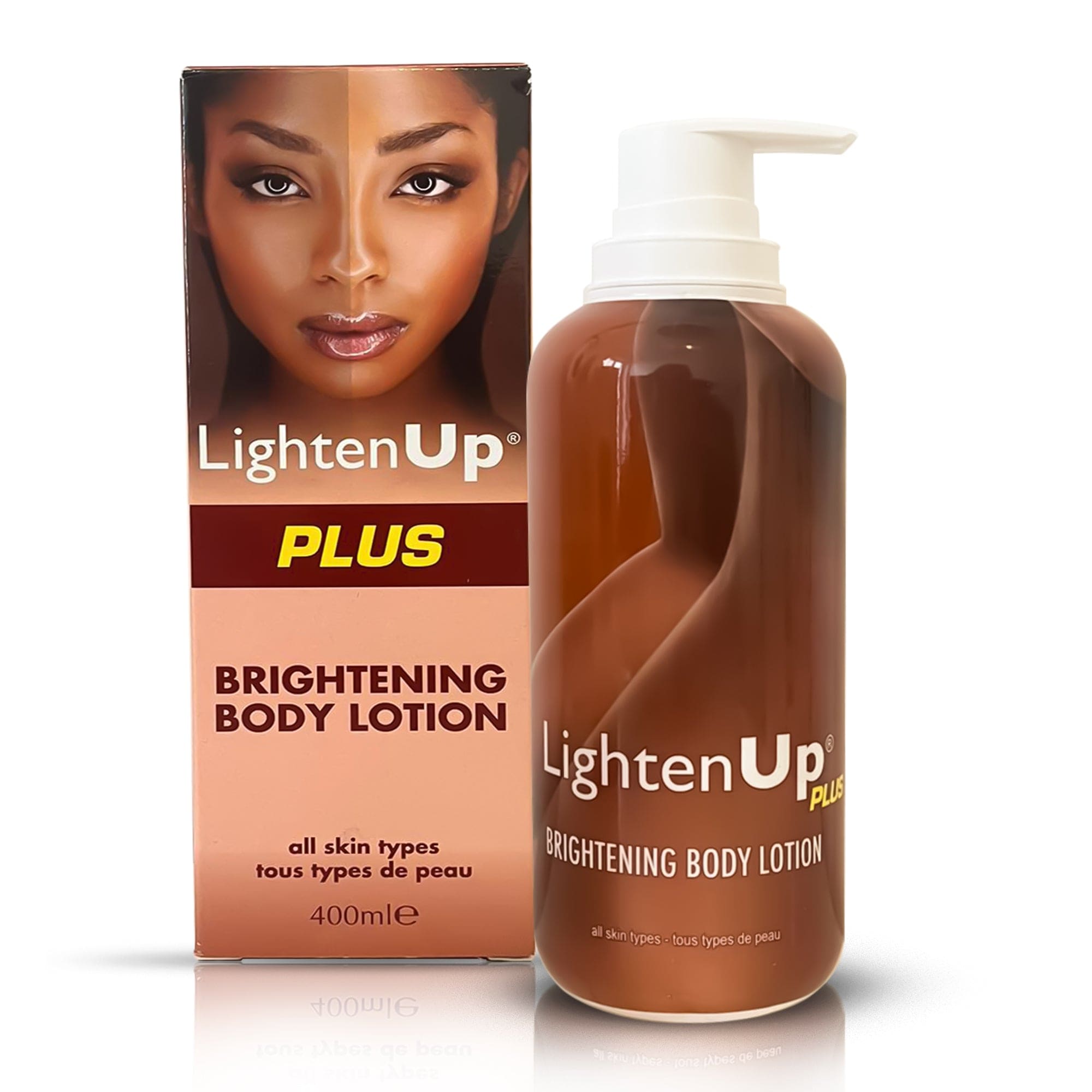 Omic LightenUp PLUS Brightening Body Lotion - 400ml