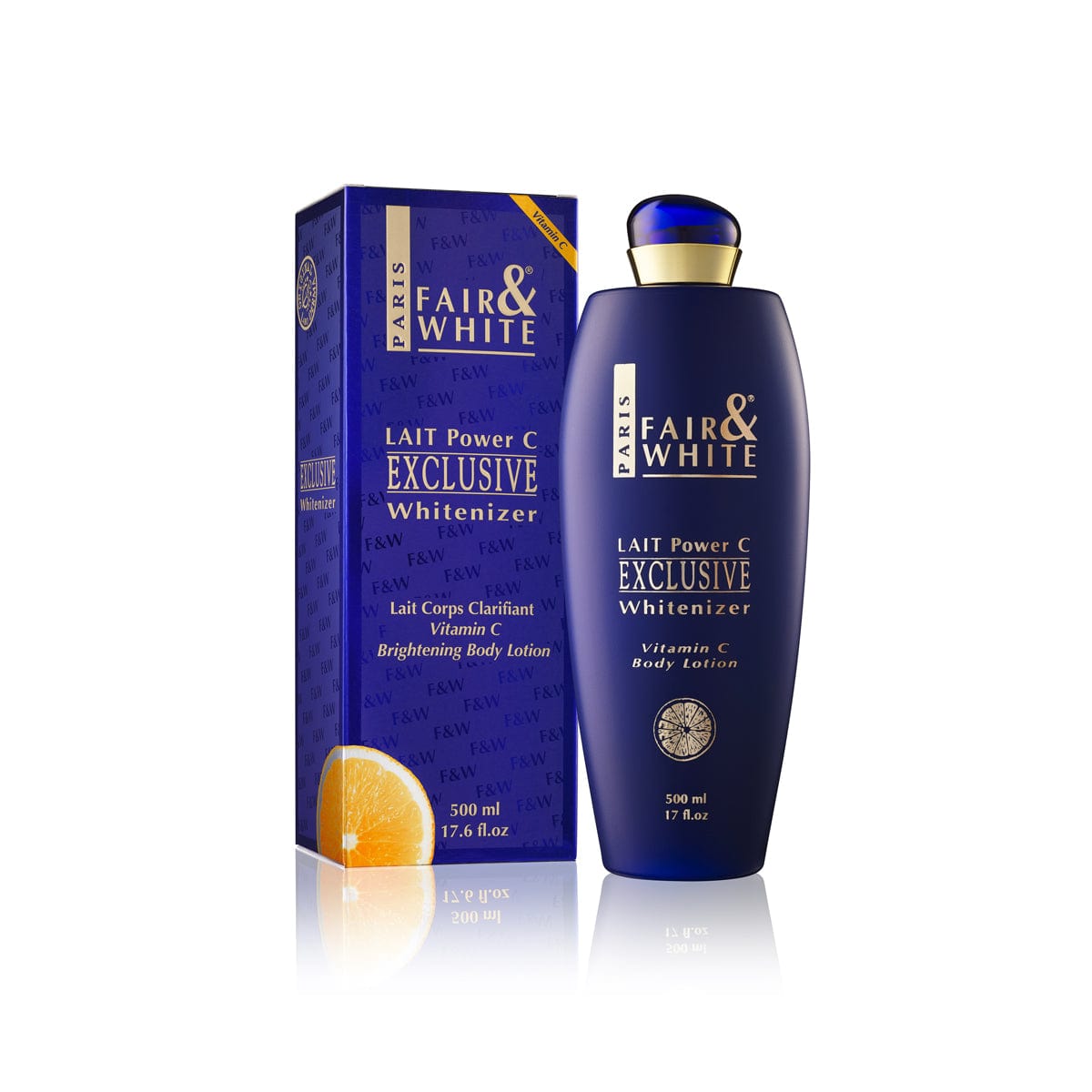 F&W Exclusive Body Lotion With Pure Vitamin C 500ml NHQ Mitchell Brands - Mitchell Brands - Skin Lightening, Skin Brightening, Fade Dark Spots, Shea Butter, Hair Growth Products
