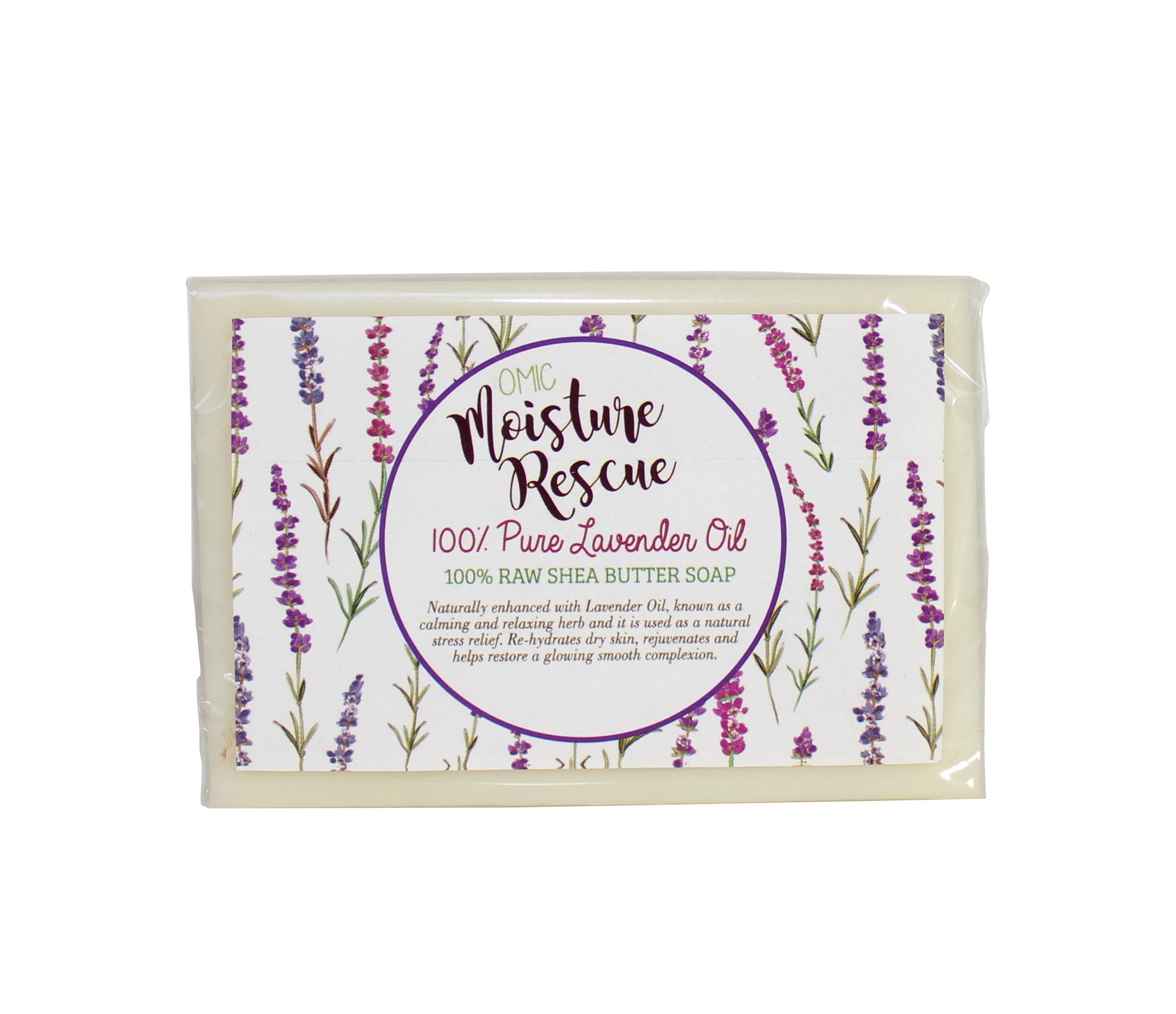 BOGO Moisture Rescue Shea Butter Soap w/ Lavender Oil Omic Moisture Rescue - Mitchell Brands - Skin Lightening, Skin Brightening, Fade Dark Spots, Shea Butter, Hair Growth Products