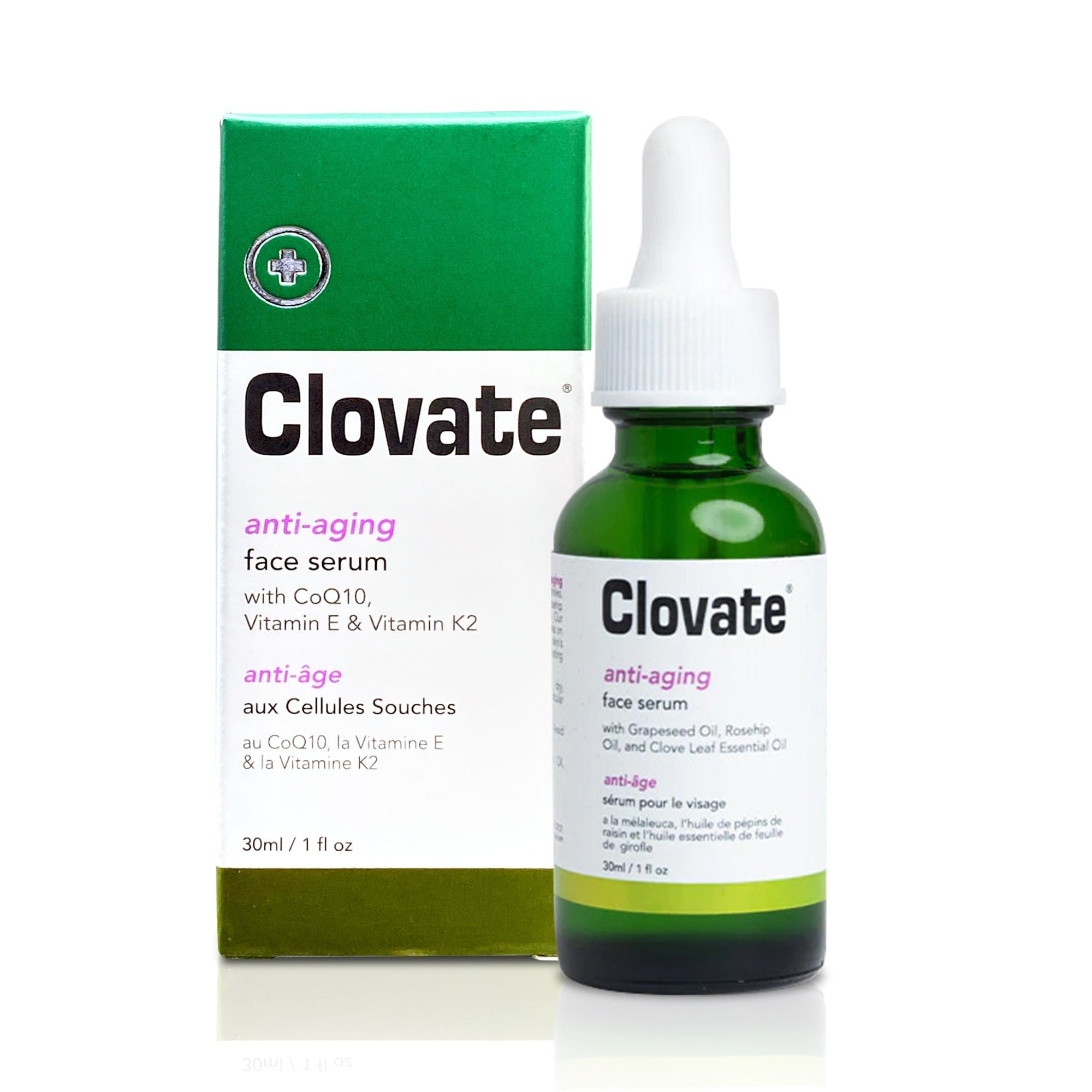 Clovate Anti-aging Serum - 30ml / 1 fl oz Mitchell Group USA, LLC - Mitchell Brands - Skin Lightening, Skin Brightening, Fade Dark Spots, Shea Butter, Hair Growth Products