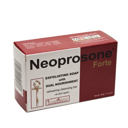 Neoprosone Technopharma Exfoliating Cleansing Bar 200g Neoprosone Technopharma - Mitchell Brands - Skin Lightening, Skin Brightening, Fade Dark Spots, Shea Butter, Hair Growth Products