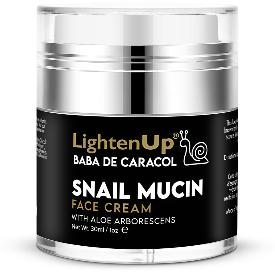 LightenUp Baba de Caracol Snail Mucin Face Cream 30ml