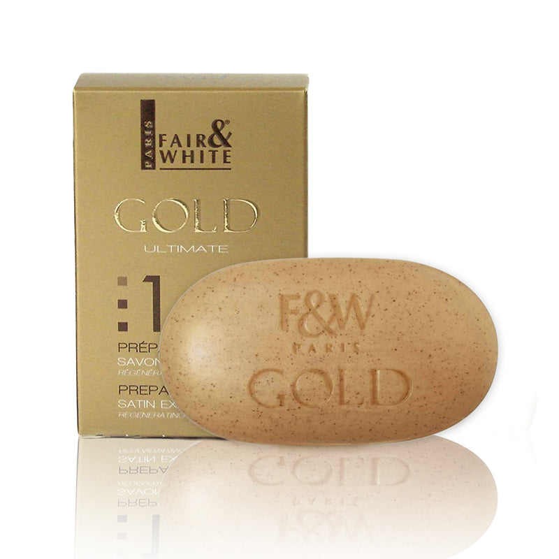 Gold :1 Satin Exfoliating Bar Soap 200g