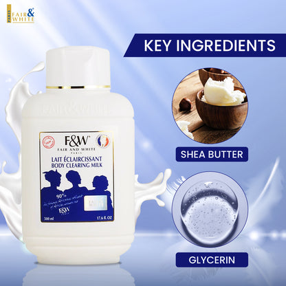 F&W Original Body Clearing Milk 500ml NHQ