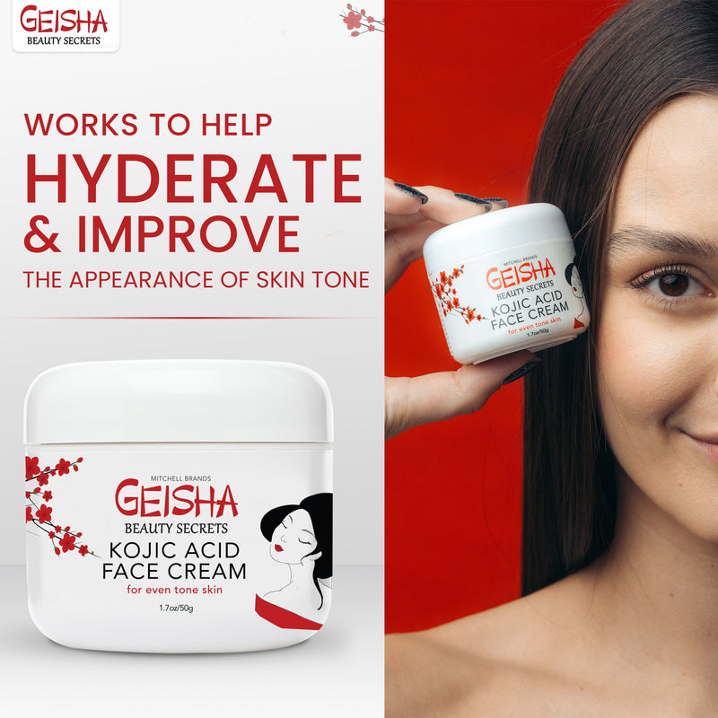 Geisha Active Brightening Cream with Kojic Acid - 50ml / 1.7 fl oz