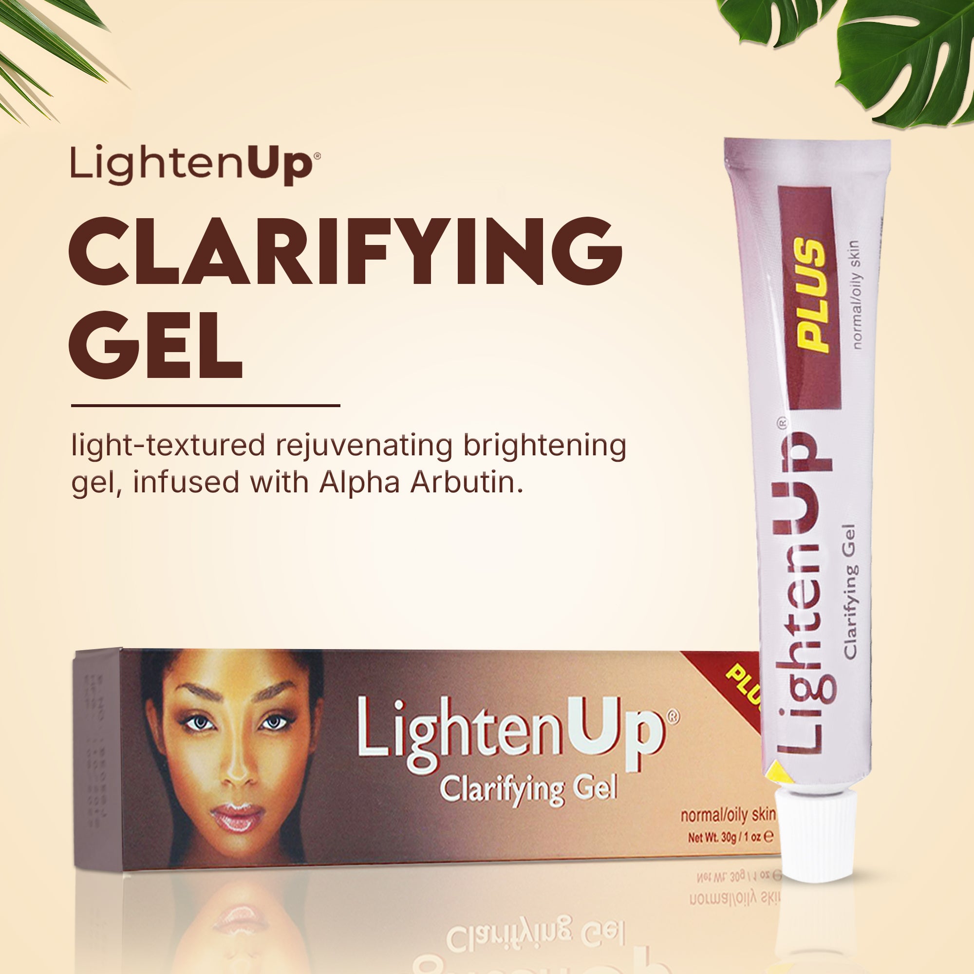 Omic LightenUp PLUS Tubo de Gel Aclarador - 30g / 1 Oz