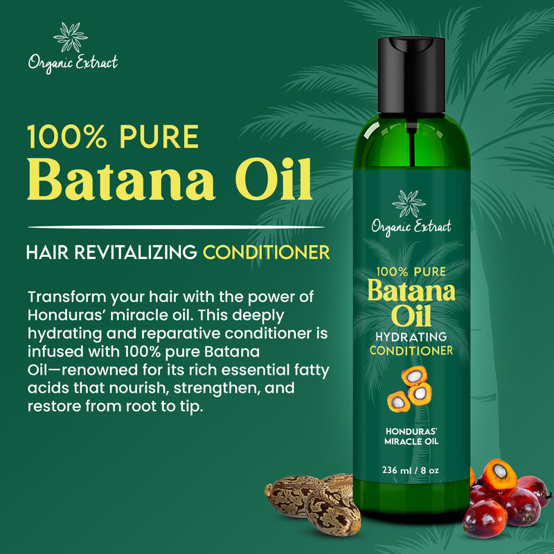 Organic Extract Batana Oil Hair Conditioner 8 oz/ 236ml