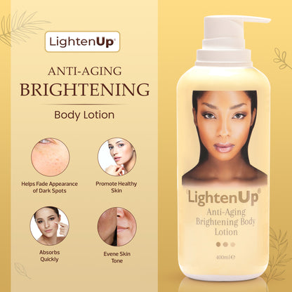 Omic LightenUp Anti-Aging Brightening Body Lotion - 400ml