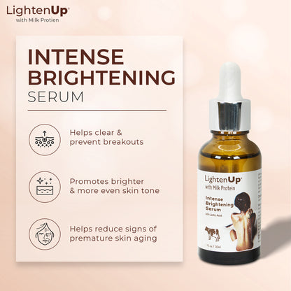 Omic Lightenup Lactic Acid Active Intense Lightening Serum - 30ml