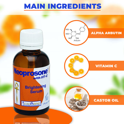 Neoprosone Vitamin-C Brightening Serum - Sérum à absorption rapide - 30g / 1 Fl Oz