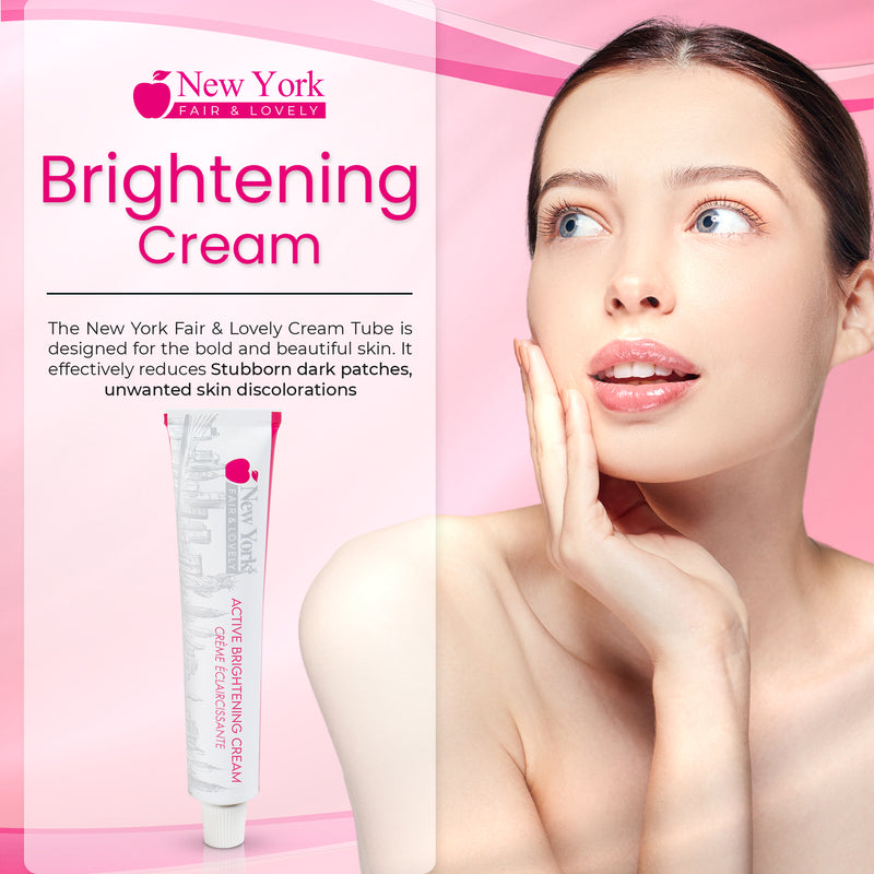 New York Fair & Lovely Lightening Cream Tube - 50g / 1.7 Fl Oz