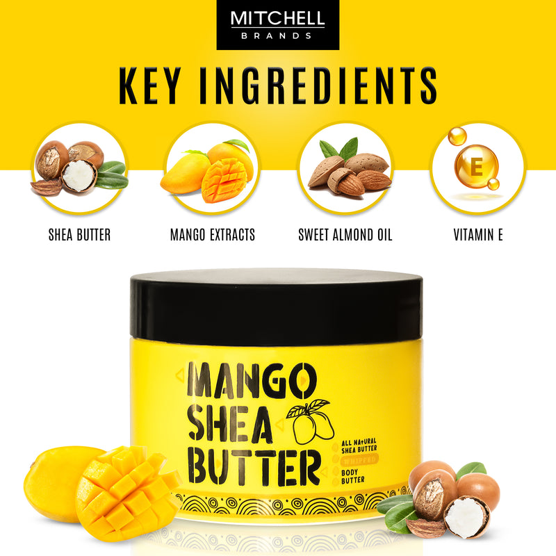 Mitchell Brands Mango Shea Butter Jar - 300 ml