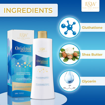 Original Glutathion  Extra Brightening Body Lotion NHQ