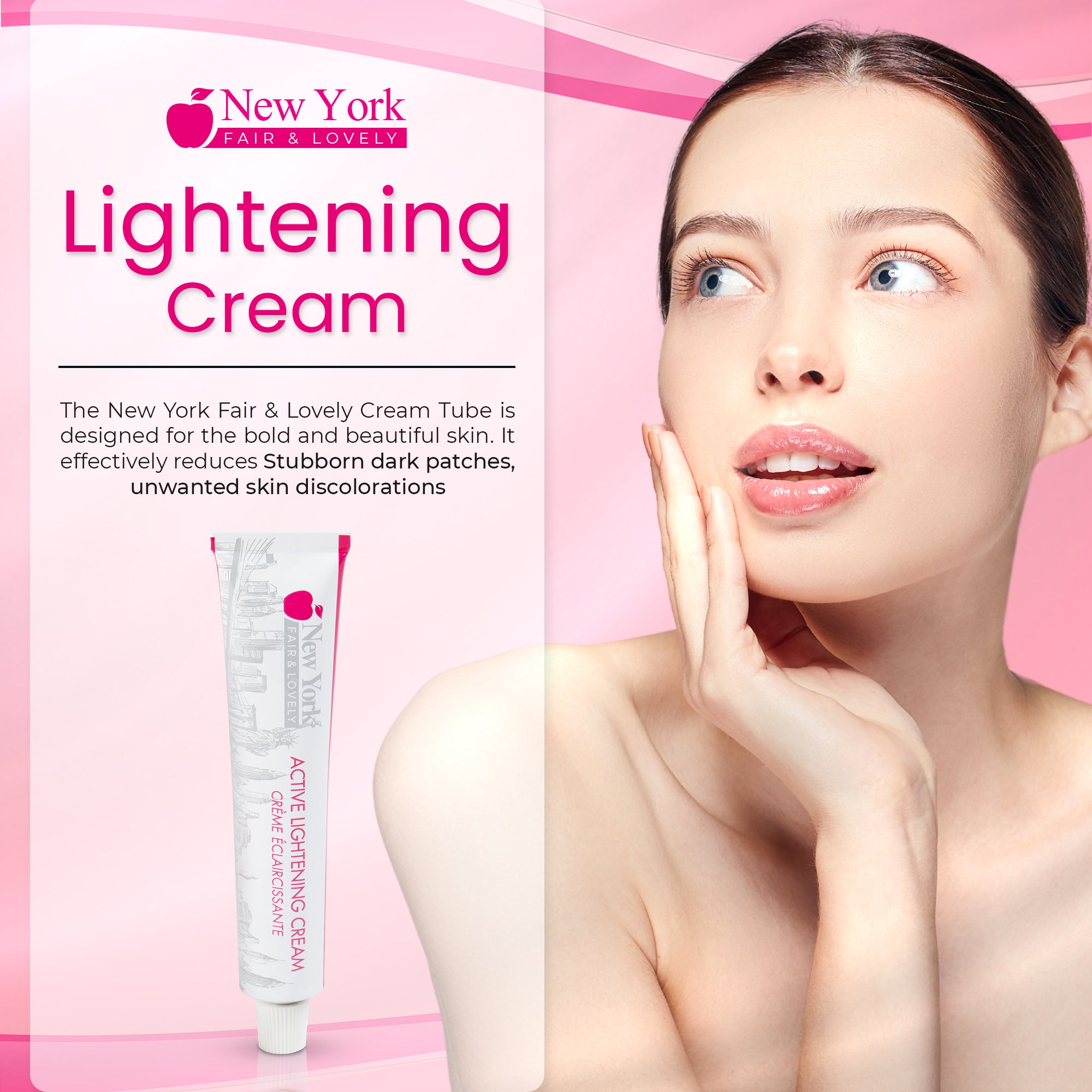 Tubo di crema schiarente New York Fair & Lovely - 50g / 1.7 Fl Oz