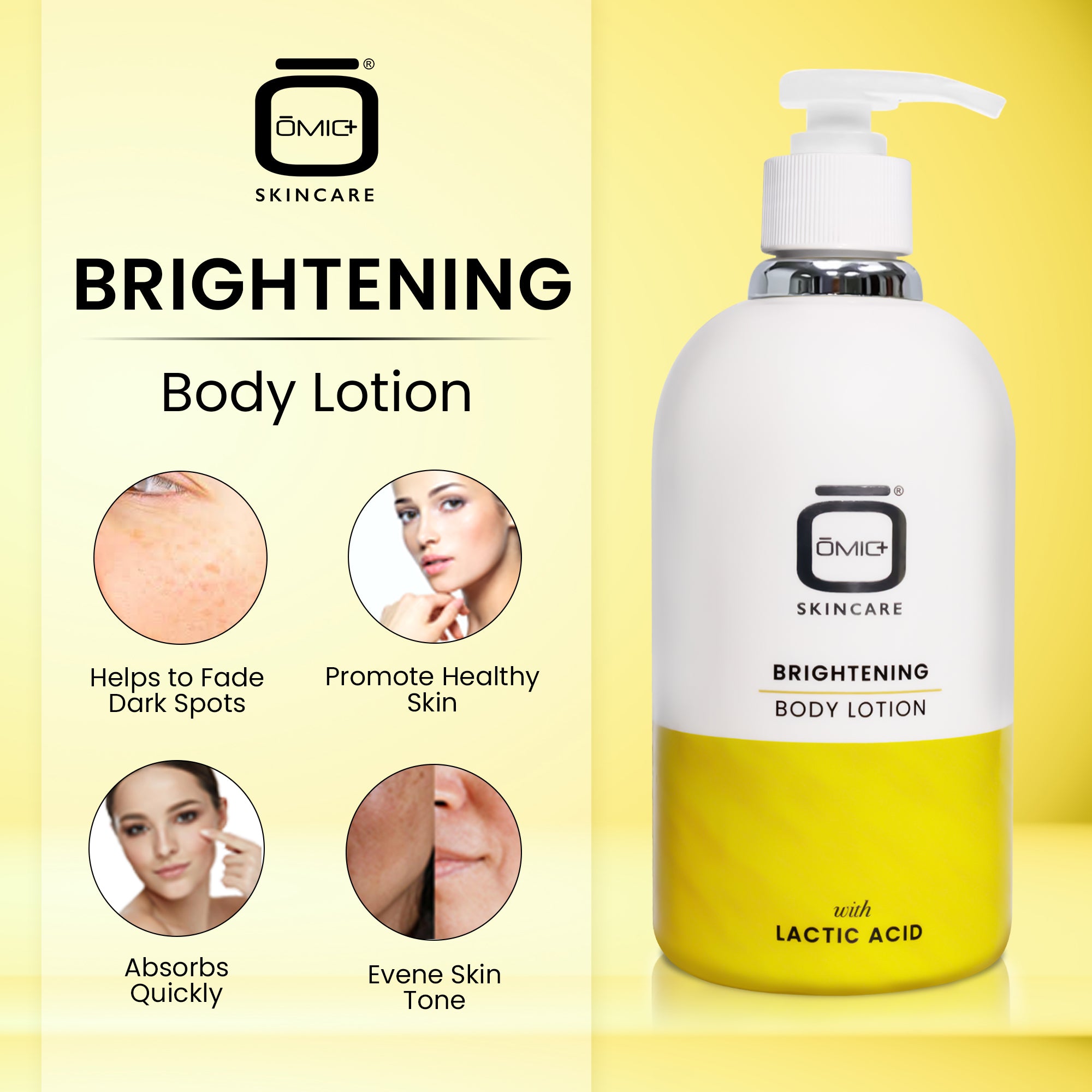 OMIC Brightening Body Lotion - 500ml
