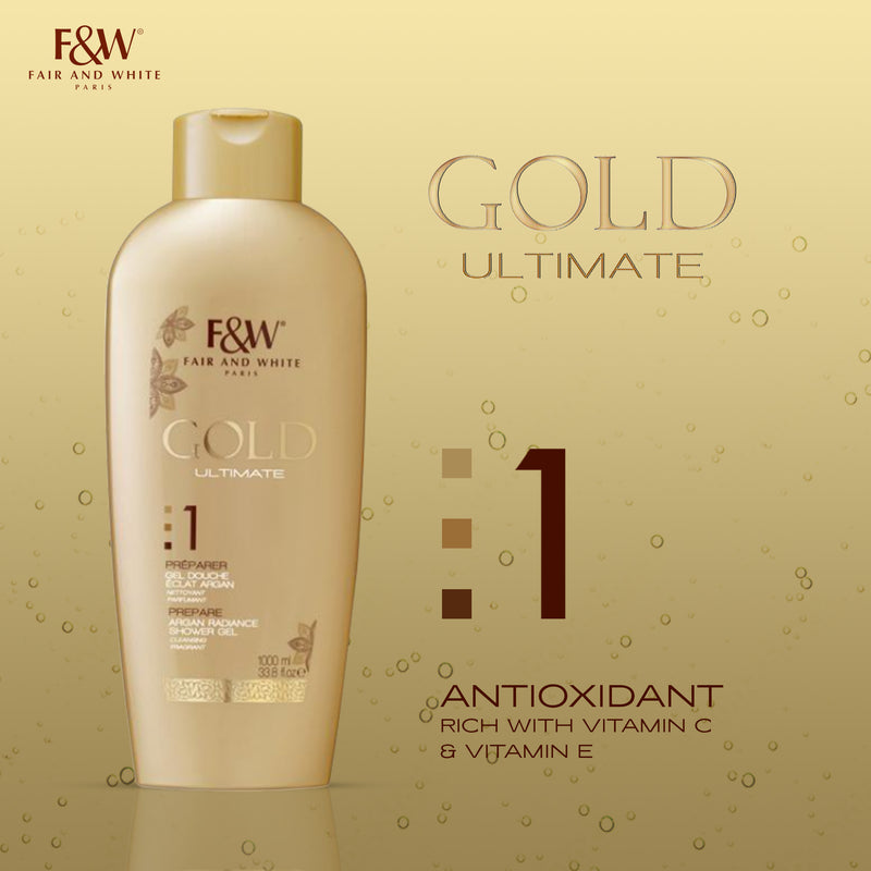 Gold :1 Argan Shower Gel 1000ml