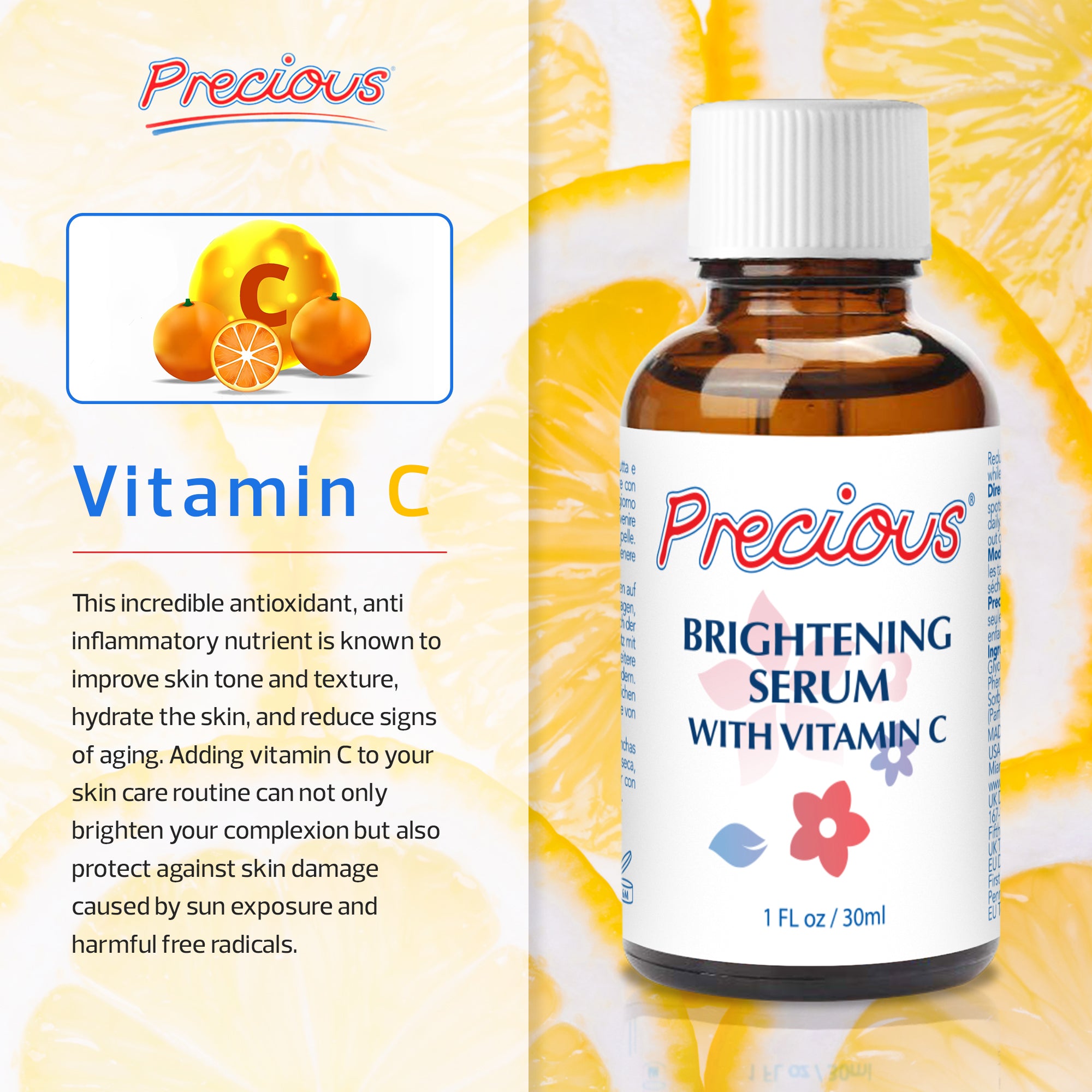 Precious Brightening Serum with Vitamin C 30ml
