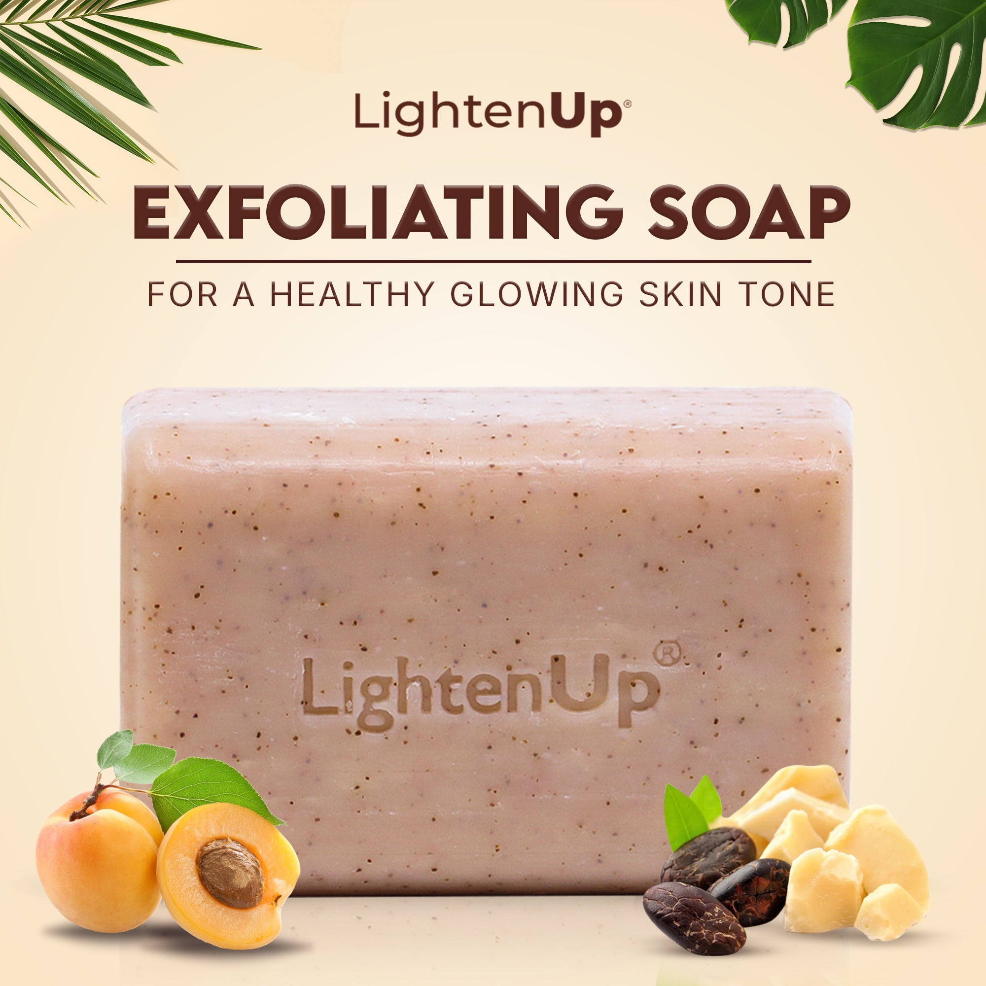 Omic LightenUp PLUS Exfoliating Soap - 200g
