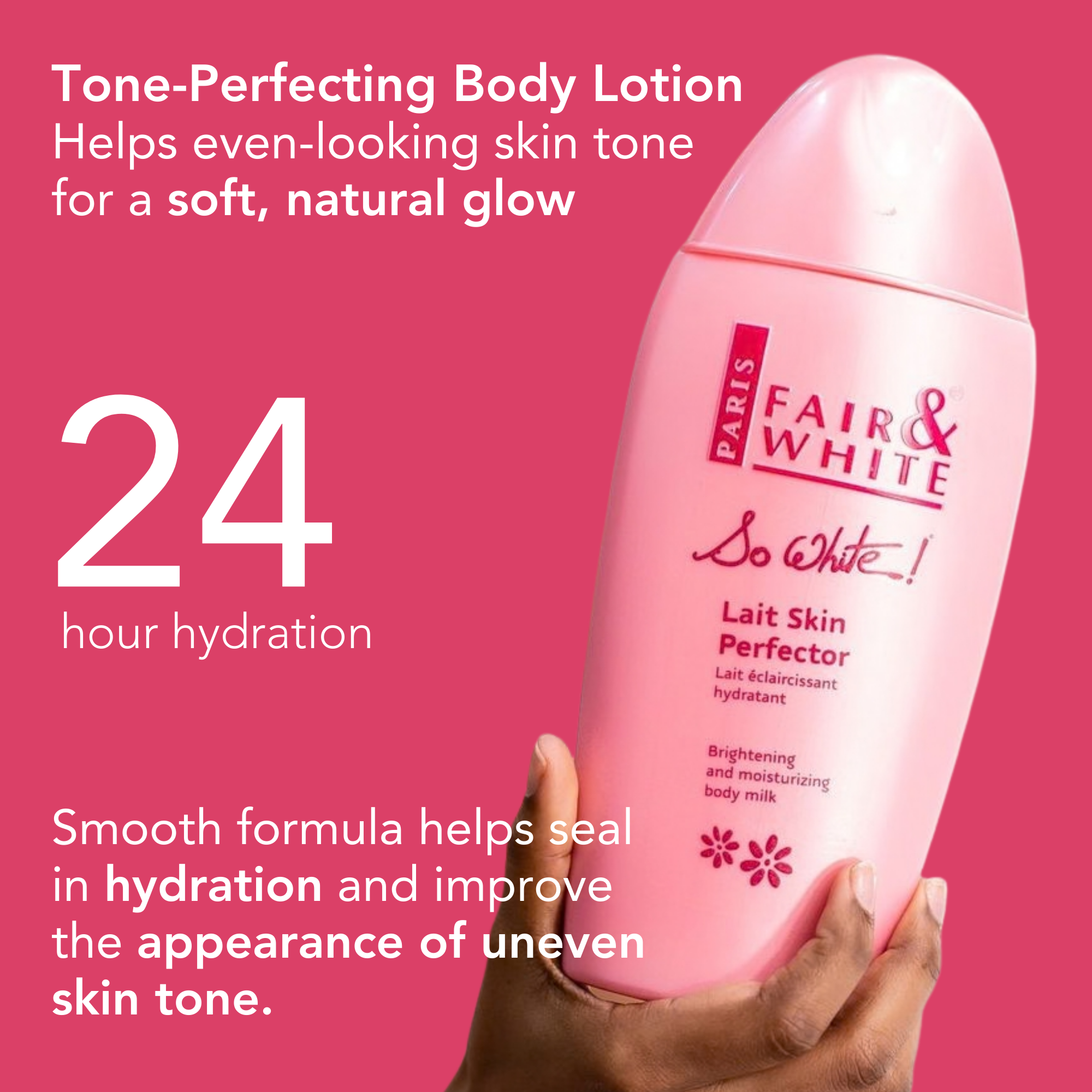 Fair And White So White Skin Perfector Brightening Body Lotion 500ml / 17.6 fl oz