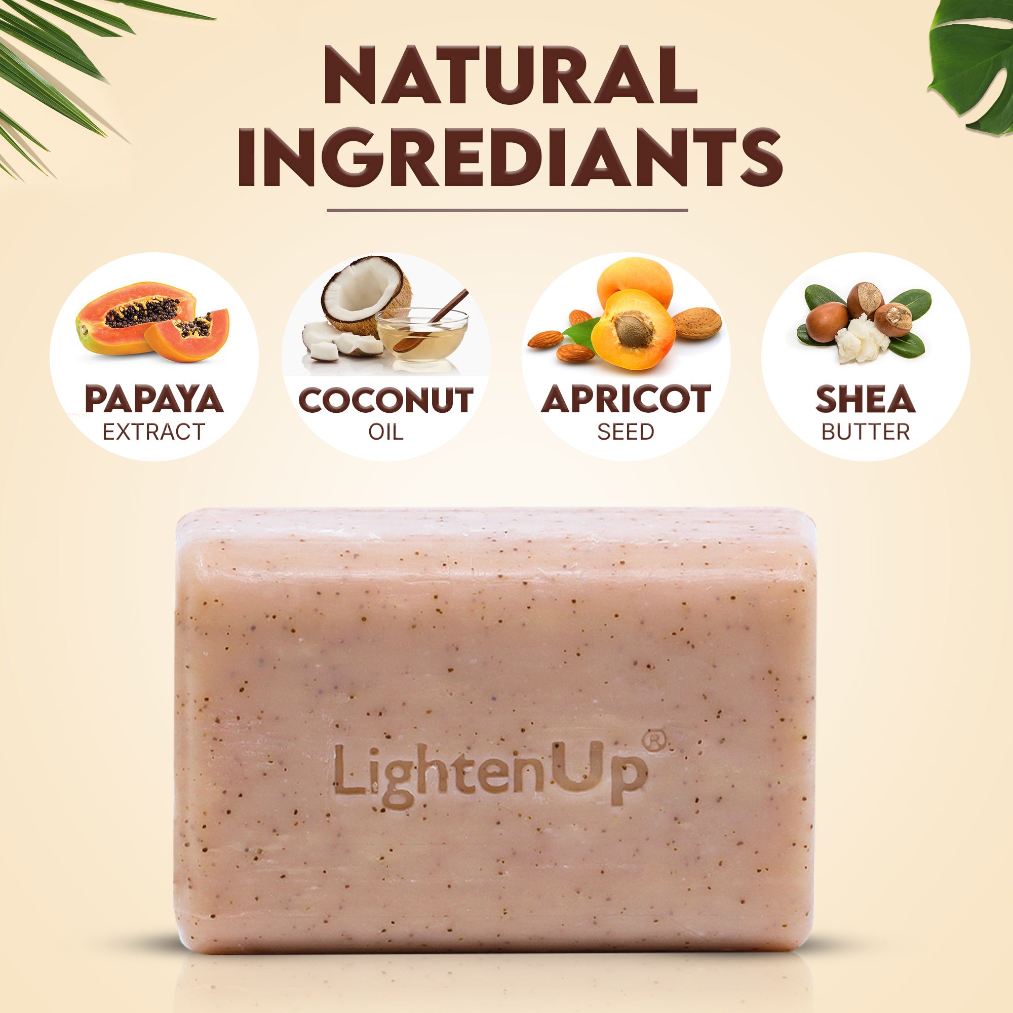 Omic LightenUp PLUS Exfoliating Soap - 200g