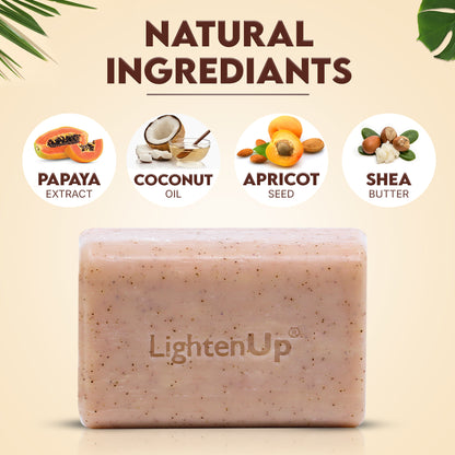 Omic LightenUp PLUS Exfoliating Soap - 200g