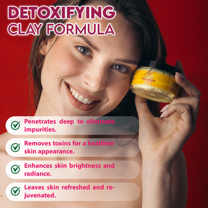 Organic Extract Turmeric Clay Mask 120g