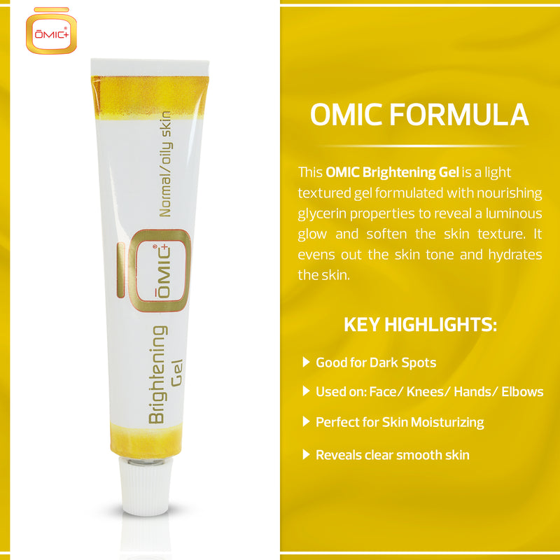 Gel éclaircissant OMIC - 30g