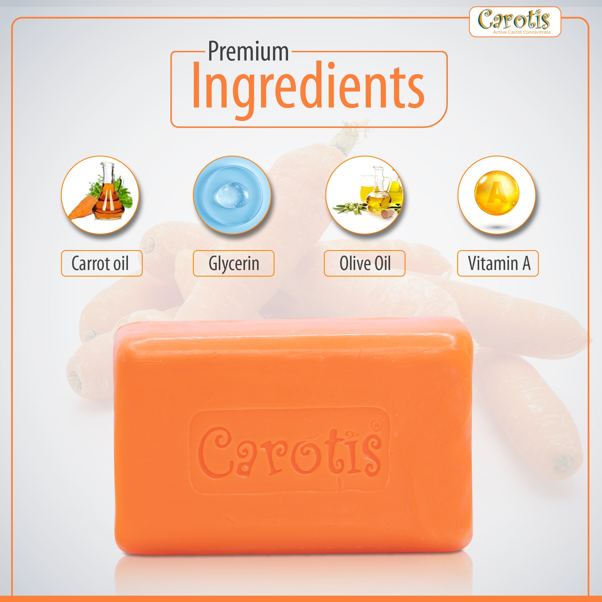 Carotis Beauty Soap 200g / 7 Oz