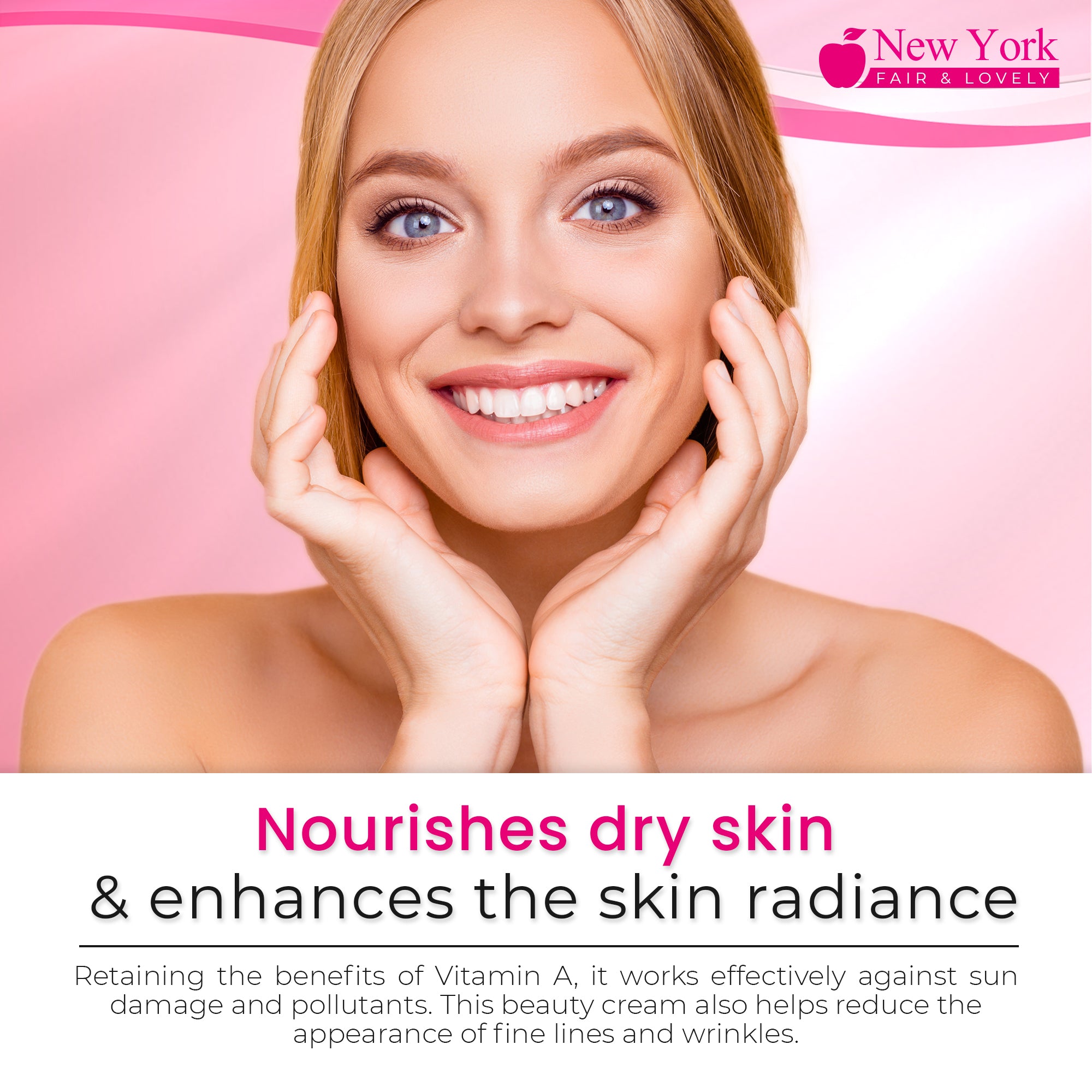 Tubo di crema schiarente New York Fair & Lovely - 50g / 1.7 Fl Oz