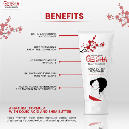 Geisha Kojic Acid Face Wash 118ml
