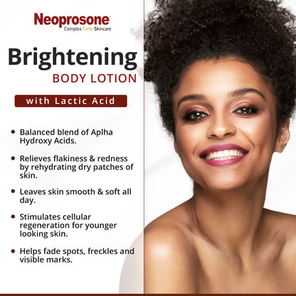 Neoprosone verhelderende bodylotion met pomp - 400 ml / 13,5 oz